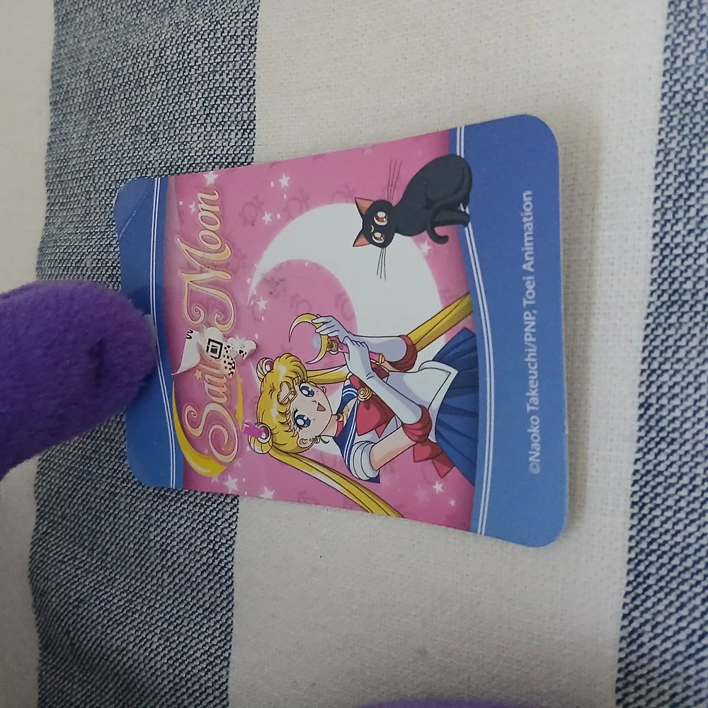 Purple Cat Plush Toy